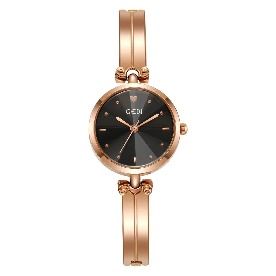 Elegant Vintage Style Round Jewelry Buckle Quartz Watch Women's Watches