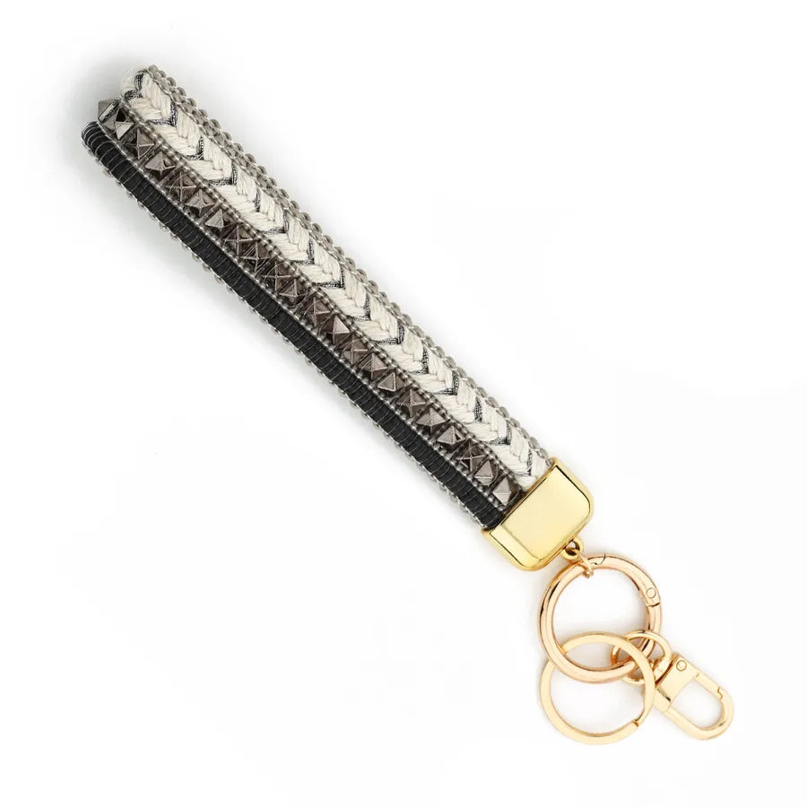 Classic Style Geometric Alloy Bag Pendant Keychain