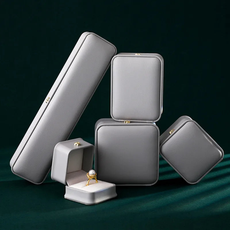 Spot Crown buckle jewelry box high-grade jewelry storage box wholesale jewelry box ring necklace box bracelet box