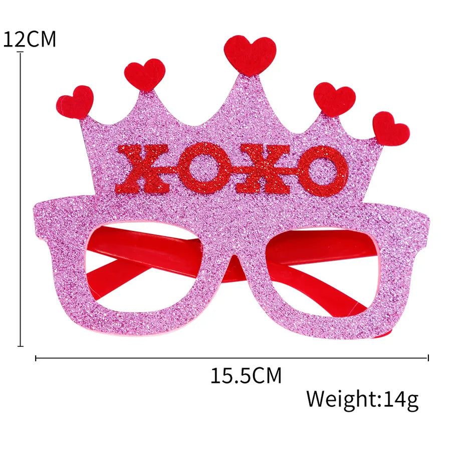 valentine's day geometric cloth party costume props