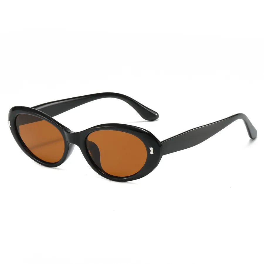 Vacation Classic Style Geometric Pc Cat Eye Full Frame Women's Sunglasses