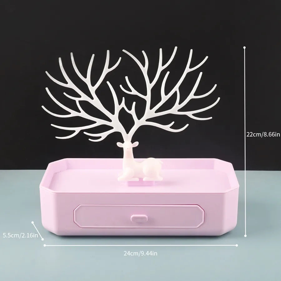 1 Piece Plastic IG Style Artistic Tree Jewelry Display Jewelry Rack