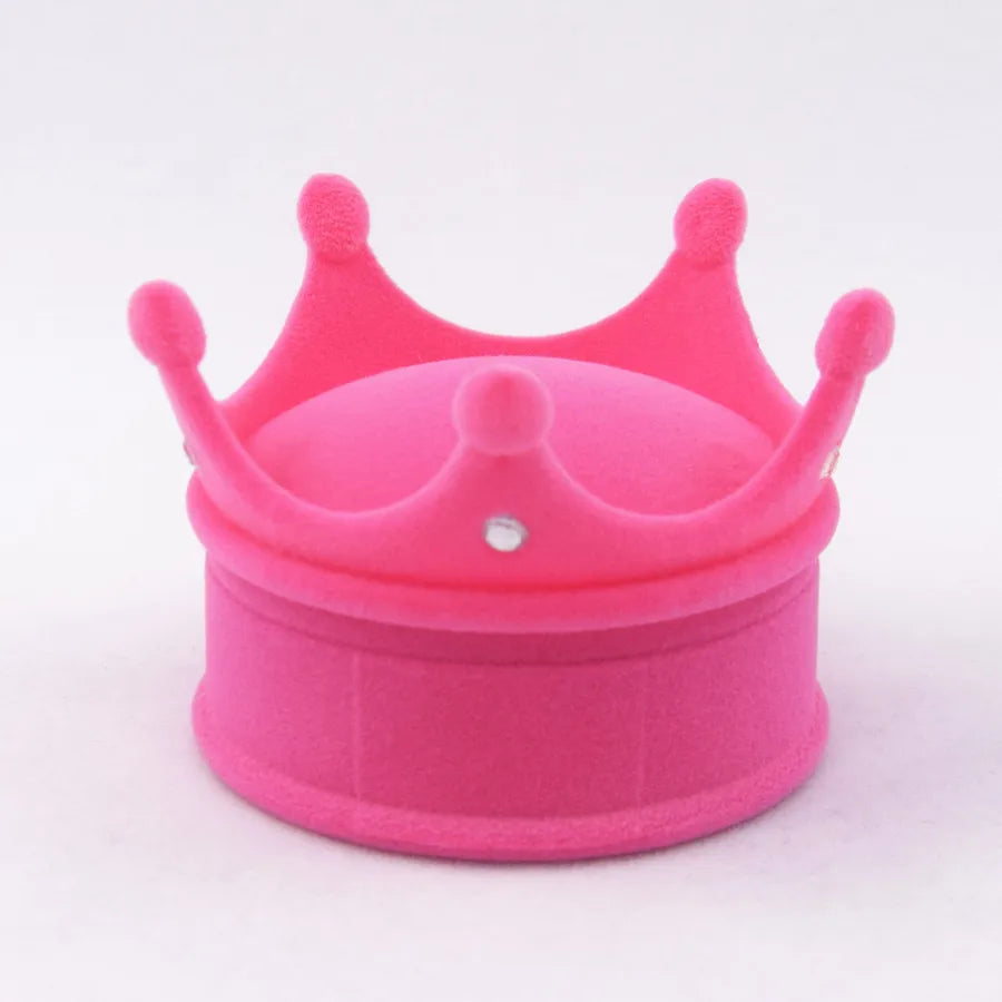 1 Piece Plastic Nylon Casual Luxurious Simple Style Holiday Banquet Party Crown Jewelry Boxes
