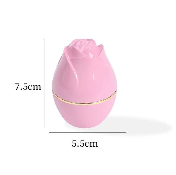 plastic Microfiber Rose Solid Color Jewelry Boxes