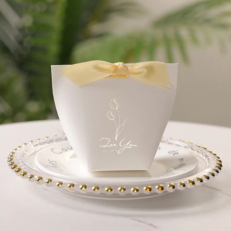Valentine'S Day Casual Elegant Lady Bow Knot Paper Wedding Party Date Gift Bags Party Supplies Gift Wrapping Supplies 1 Piece