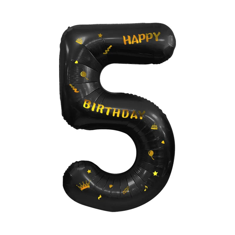 birthday princess glam letter aluminum film indoor outdoor party balloons