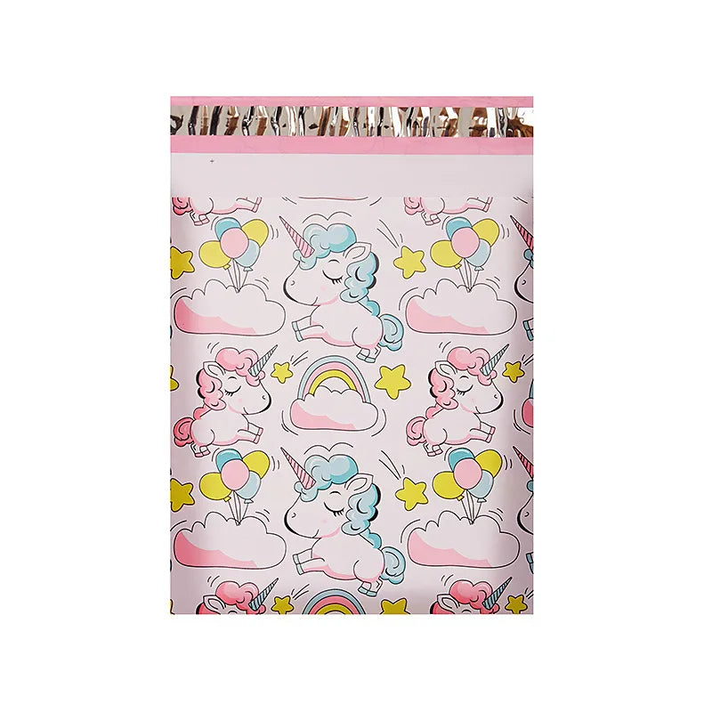 Cute Animal Cartoon PE Party Gift Wrapping Supplies Party Supplies Gift Wrapping Supplies 50 PCS/Package