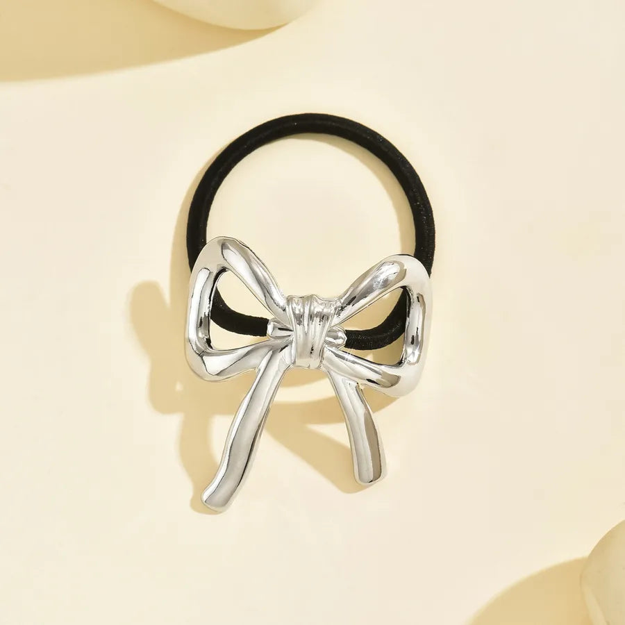 Elegant Women's Heart Shape Butterfly Alloy Hair Tie