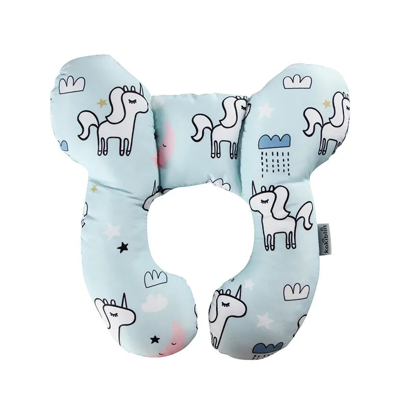 baby head protector u-shape pillow cart fixed head pillow car seat sleeping protection head neck pillow wholesale
