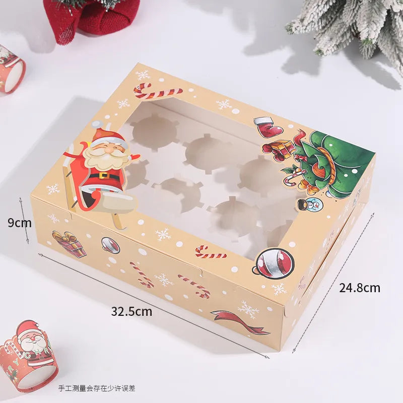Christmas Cartoon Style Cartoon Paper Card Party Gift Wrapping Supplies