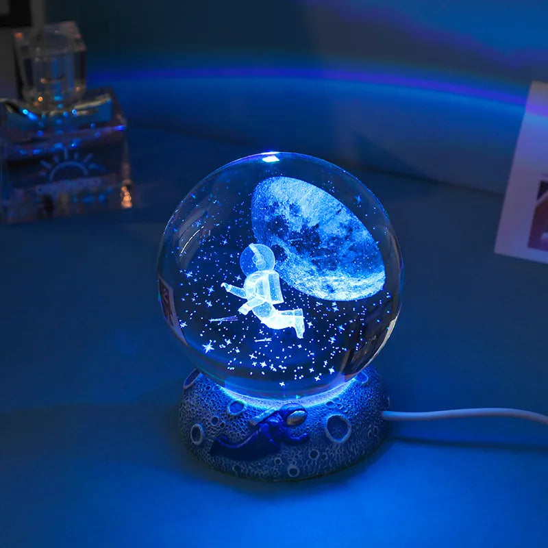 romantic simple style fish artificial crystal indoor
