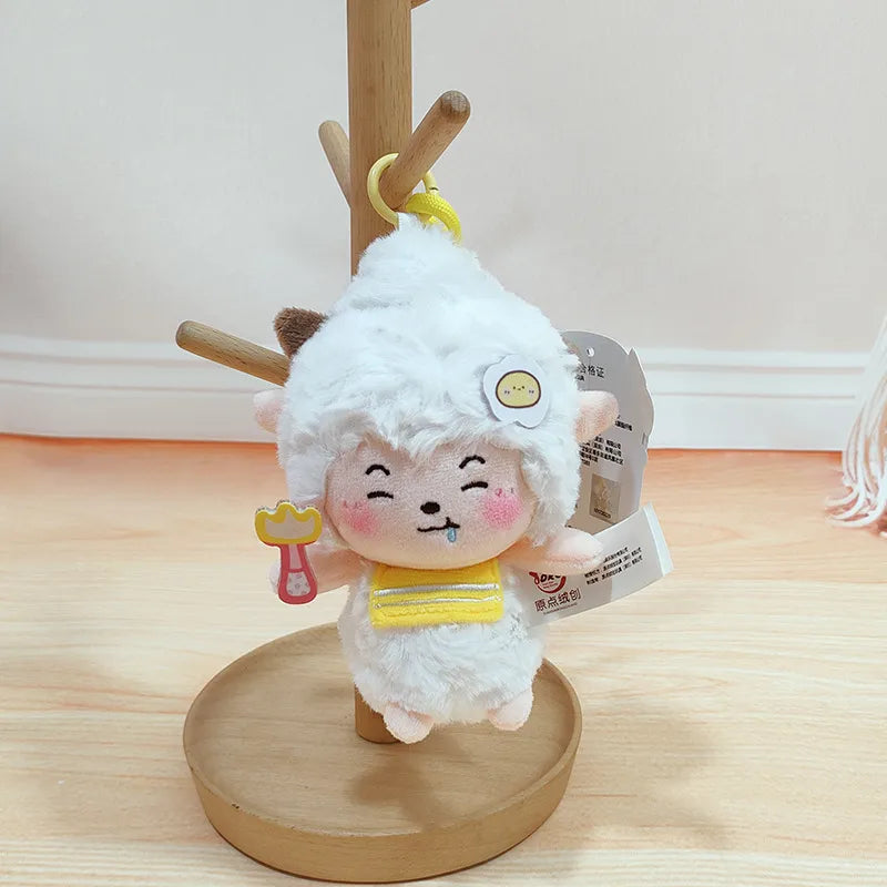 Genuine Pleasant Goat plush toy beautiful sheep doll lazy sheep pillow gift leg clip doll children's toy