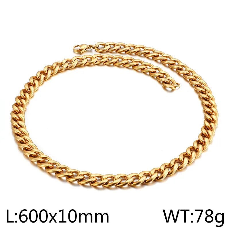 Wholesale Jewelry Simple Style Geometric Solid Color Titanium Steel 18K Gold Plated Polishing Plating Jewelry Set