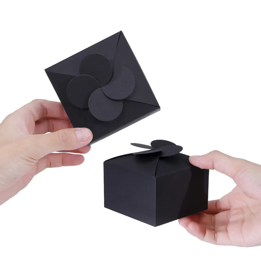 Wedding Solid Color Paper Holiday Wedding Party Gift Box Gift Wrapping Supplies