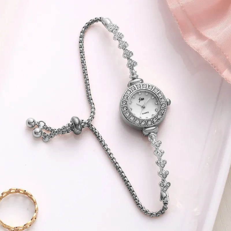 Casual Heart Shape Telescopic Rope Quartz Women's Watches