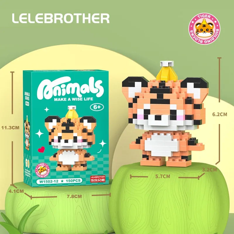 Kids(7-16Years) Children Unisex Animal ABS Building Toys Learning & Education Toys