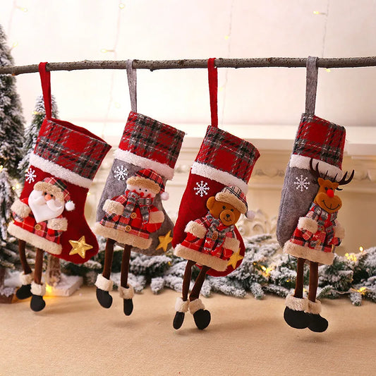 Christmas Fashion Santa Claus Snowman Party Christmas socks