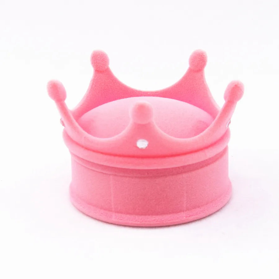1 Piece Plastic Nylon Casual Luxurious Simple Style Holiday Banquet Party Crown Jewelry Boxes