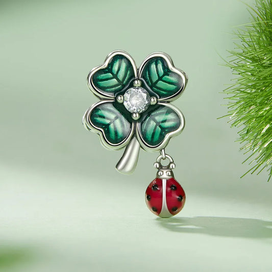 1 Piece 17*10mm 925 Sterling Silver Floral Pendant Beads Jewelry Accessories