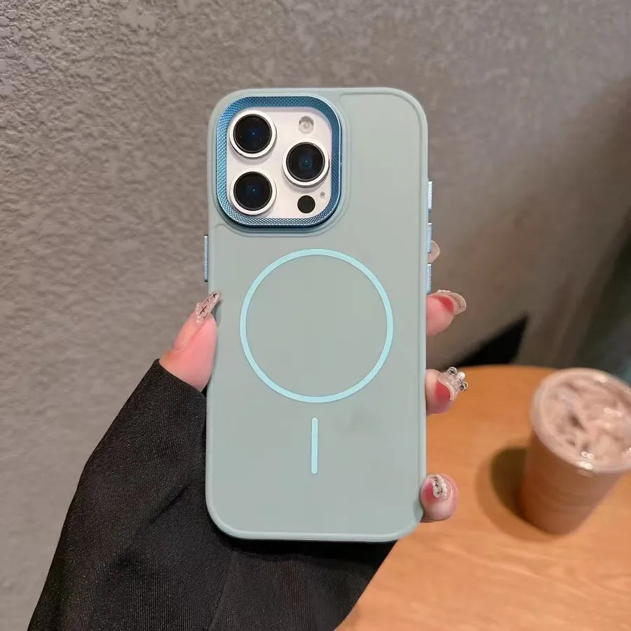 PC Solid Color Simple Style Phone Cases Phone Accessories