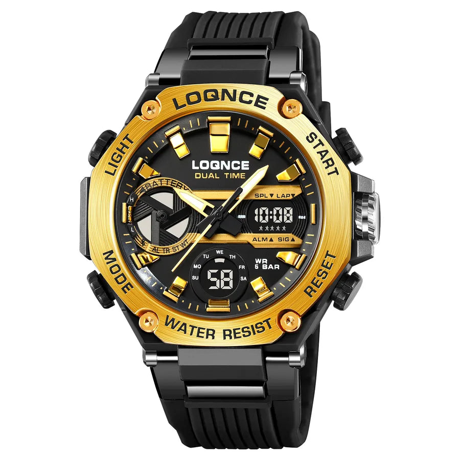 modern style solid color electronic men's watches