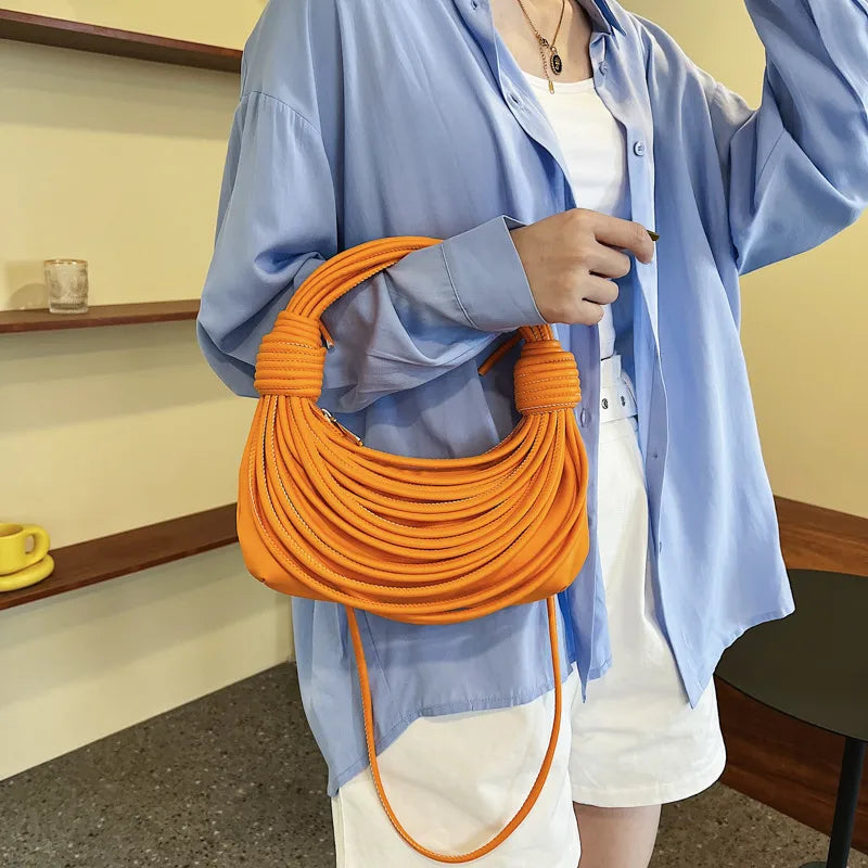 women's small all seasons pu leather basic handbag