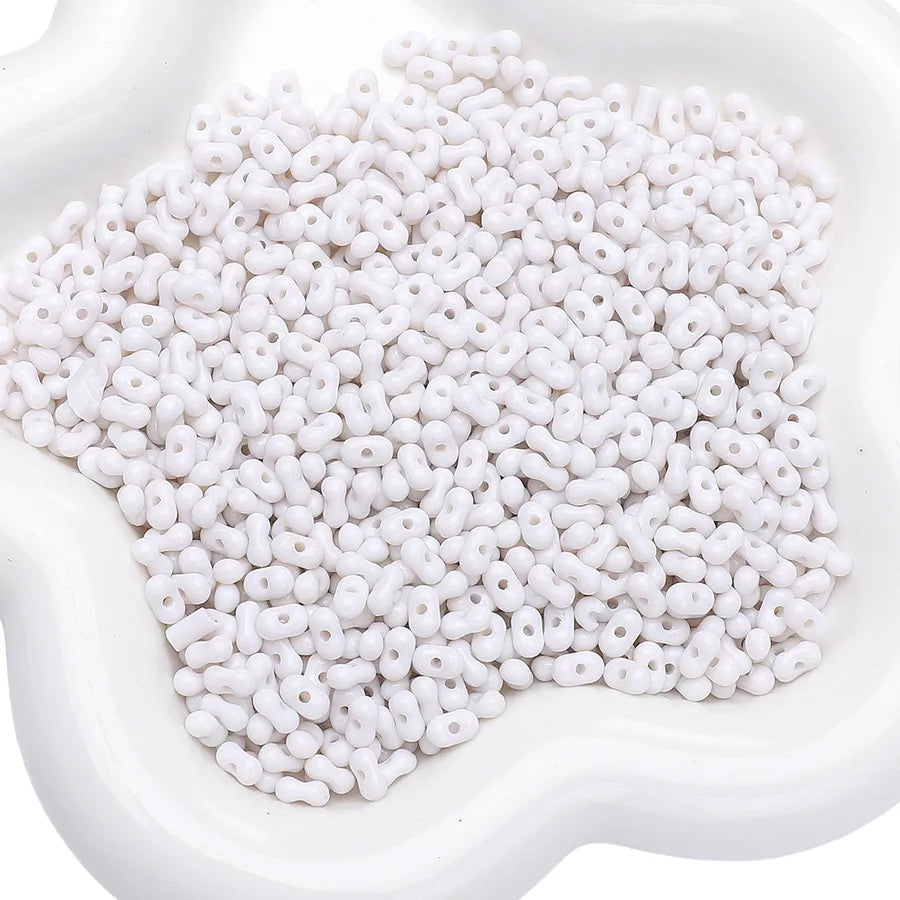 1 Set Arylic Solid Color Beads