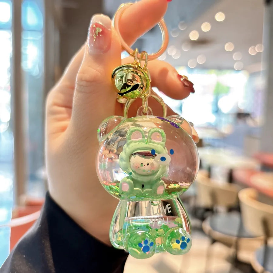 1 Piece Cute Cartoon Character Acrylic Unisex Bag Pendant Keychain