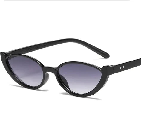 Beach Modern Style Geometric Leopard Ac Cat Eye Full Frame Women's Sunglasses