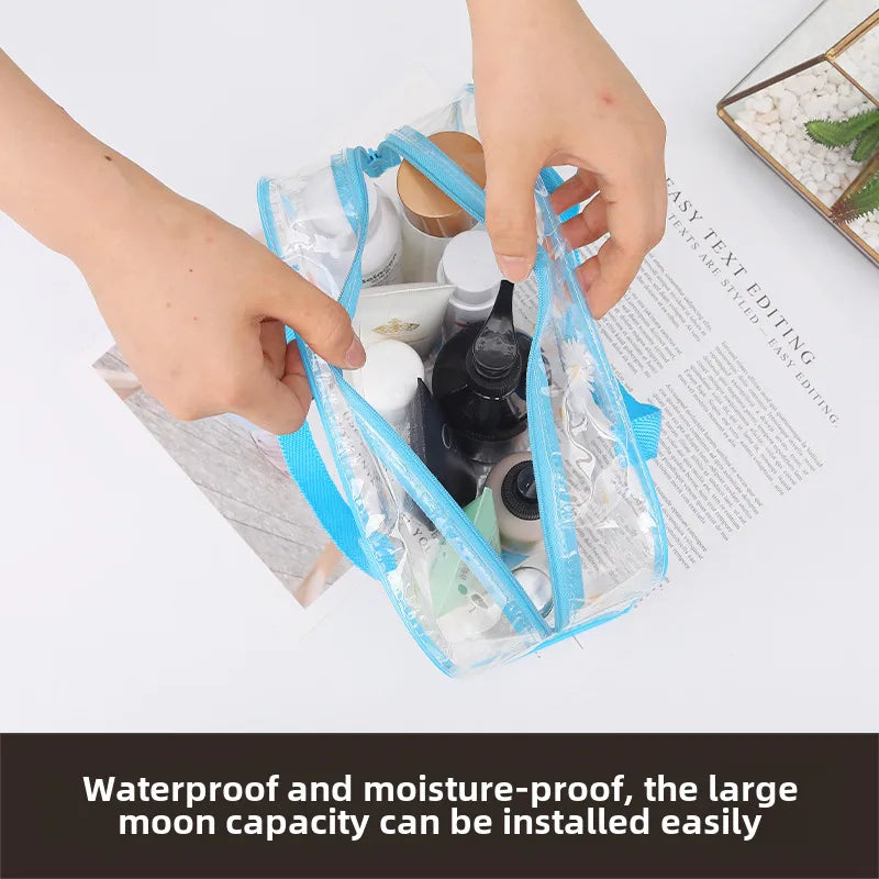New Daisy PVC cosmetic bag wash bag travel storage bag portable large capacity waterproof wash bag