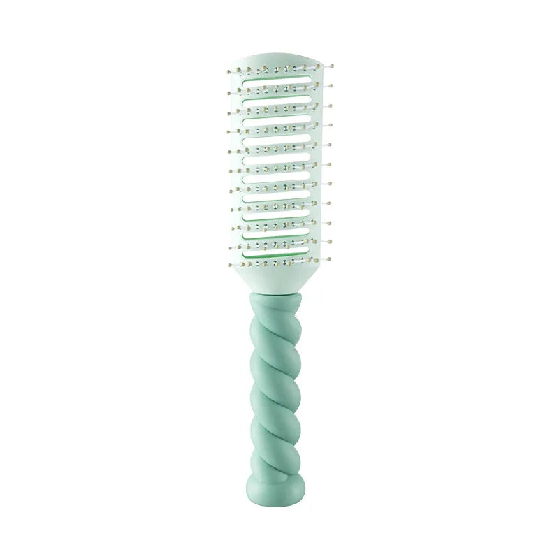 Simple Style Solid Color PP Nylon Hair Comb