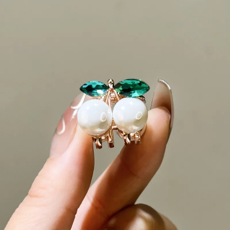 Cute Women's Cherry Alloy Plating Hair Claws