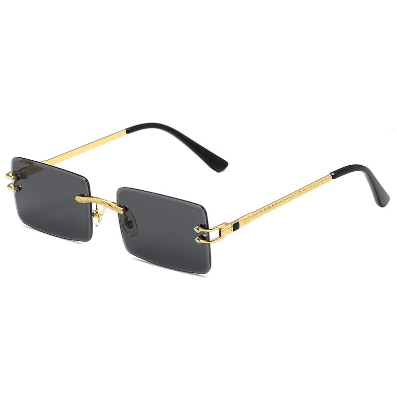 Vacation Simple Style Color Block Pc Square Full Frame Women's Sunglasses