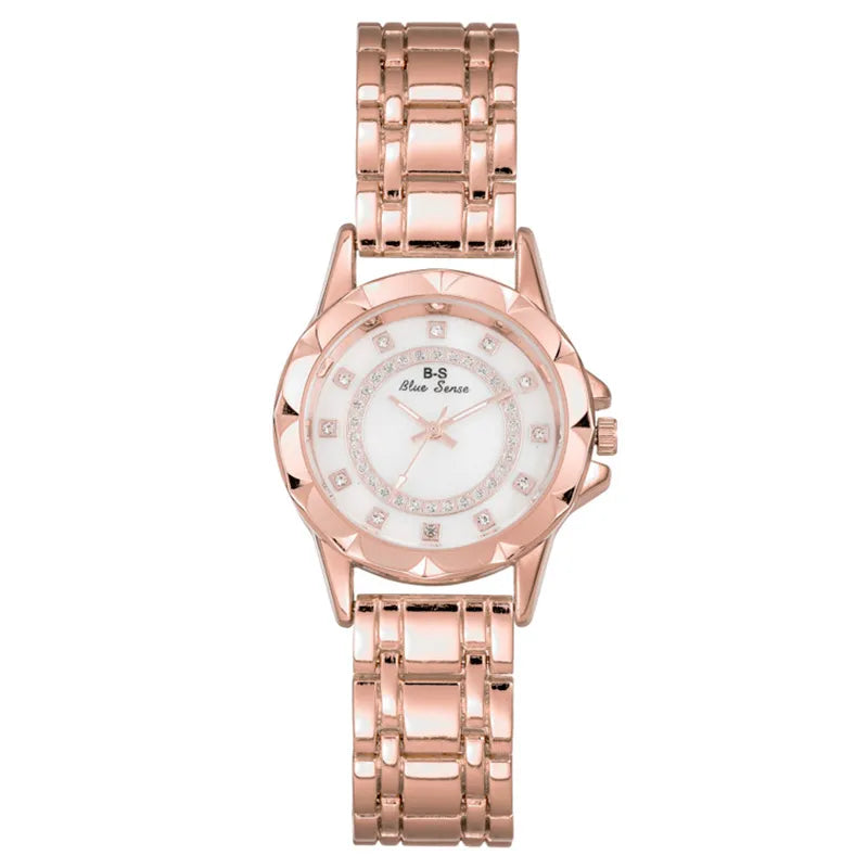 Simple Style Geometric Jewelry Buckle Quartz Watch Women's Watches