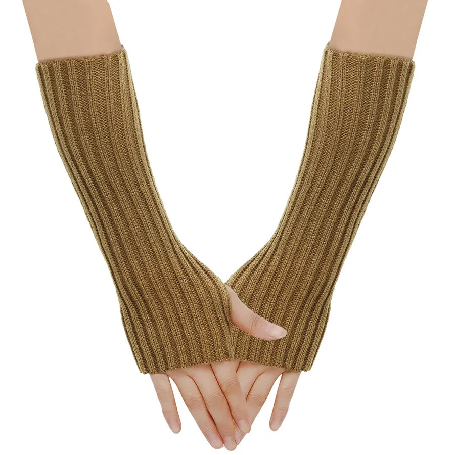 women's modern style solid color gloves 1 pair