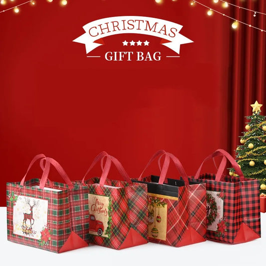 Christmas Cute Christmas Tree Wreath Elk Nonwoven Party Festival Gift Wrapping Supplies