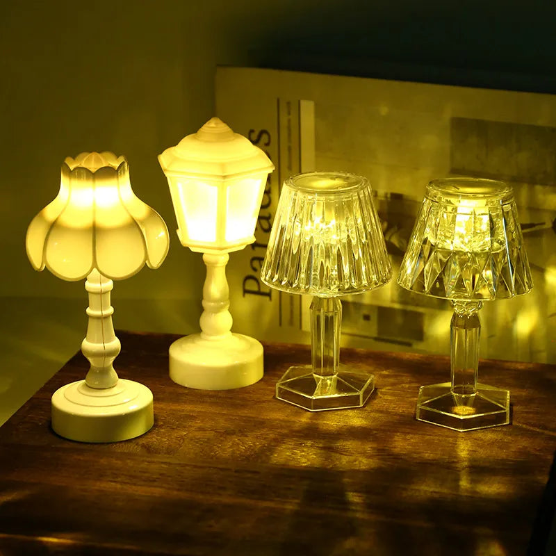 simple style solid color plastic indoor night lights