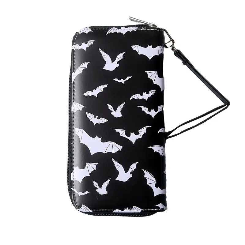 unisex cartoon pvc zipper wallets