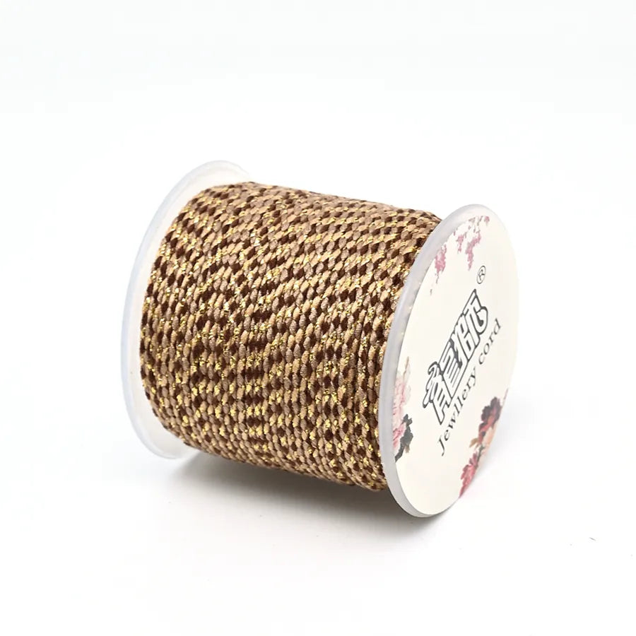 1 Roll/Package Cotton Polyester  Wire Diameter: 2mm Jewelry Accessories