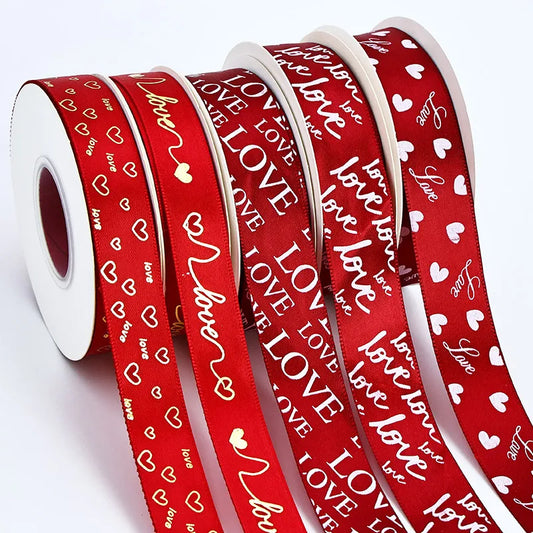 Valentine'S Day Casual Elegant Simple Style Letter Polyester Wedding Banquet Birthday Party Supplies Gift Wrapping Supplies 1 Roll