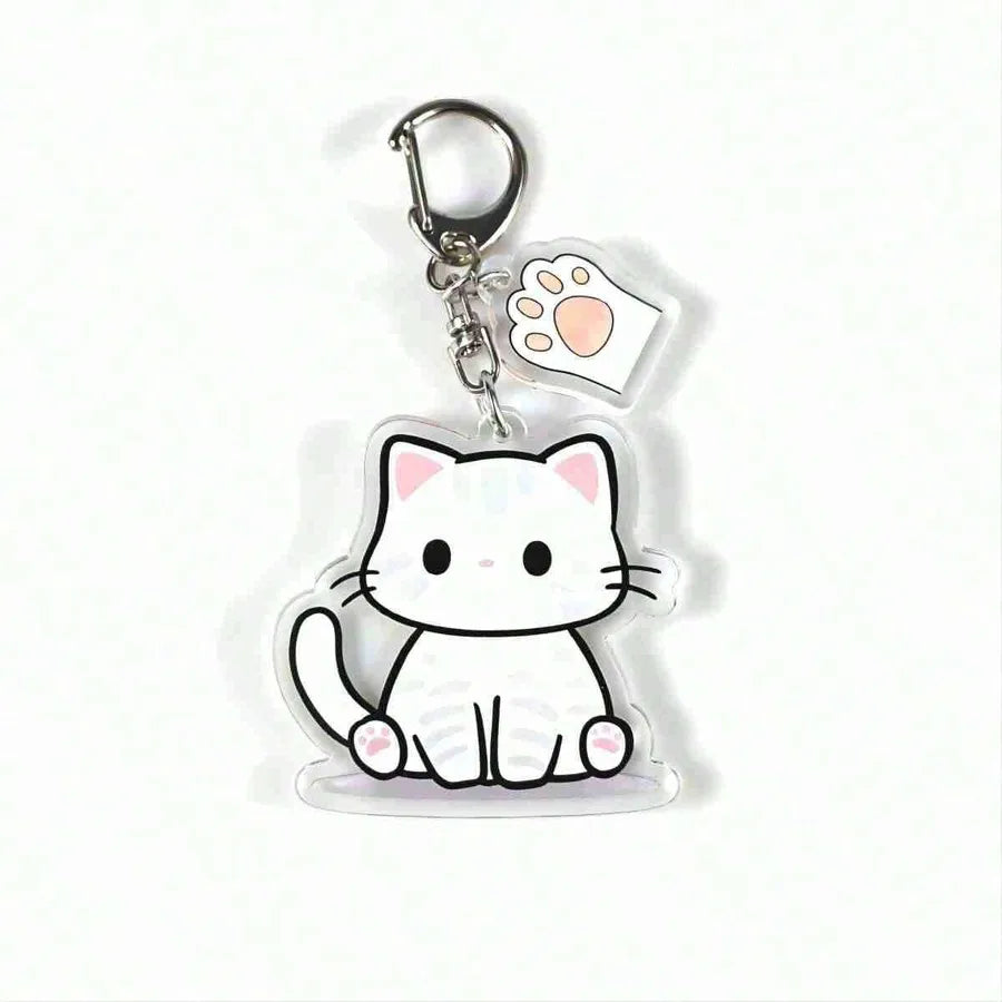 Cute Animal Arylic Keychain