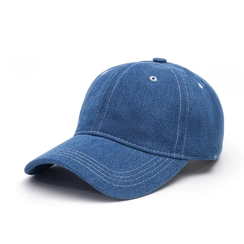 Unisex Casual Simple Style Solid Color Curved Eaves Baseball Cap