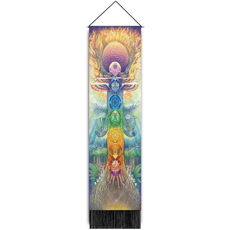 Casual Vacation Landscape Polyester cotton Hanging Ornaments Wall Art