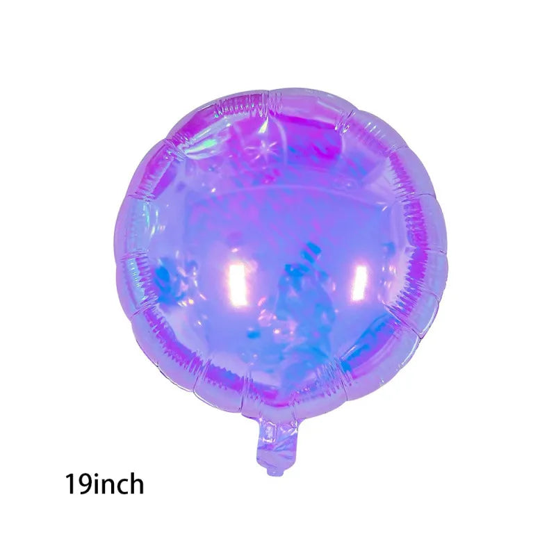 Birthday Casual Sweet Star Heart Shape Butterfly Aluminum Film Party Festival Balloons
