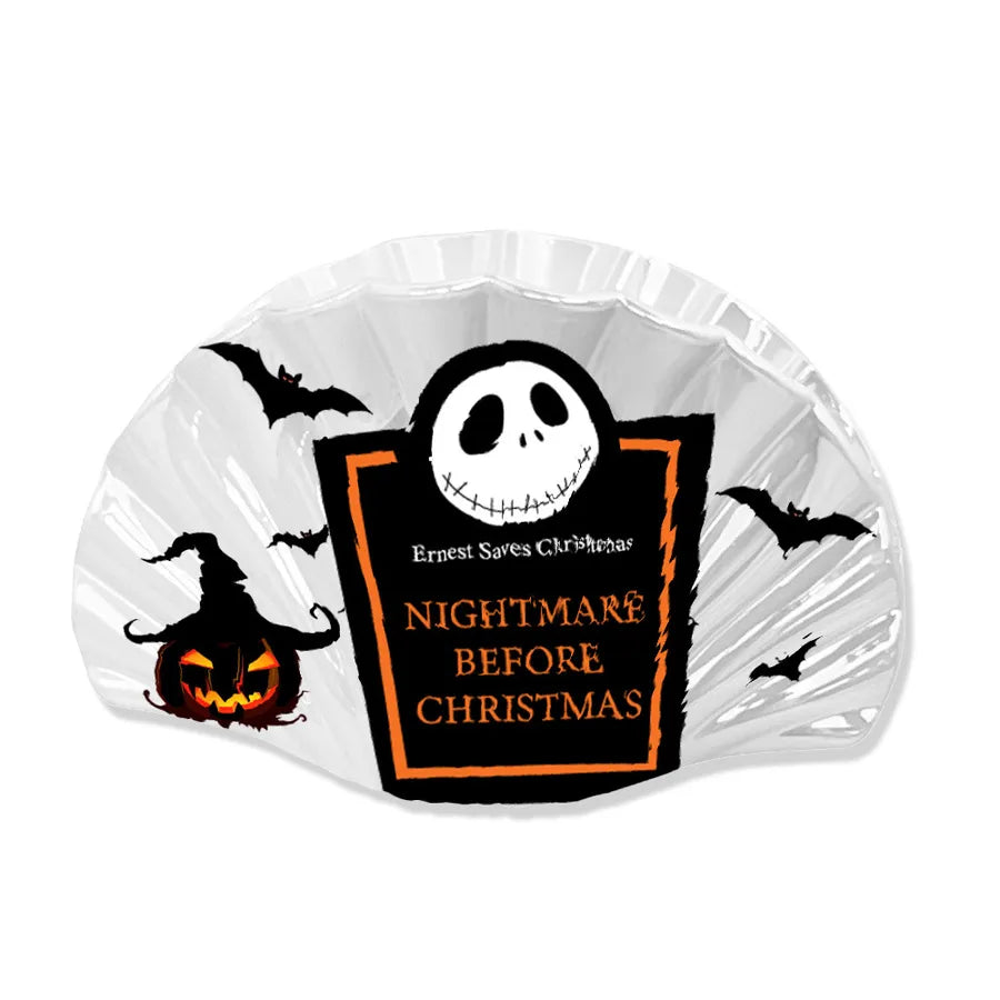 Halloween Shark Hair Clip Scary Skeleton Design Christmas Nightmare Before Christmas Ghost Hair Accessories Dark Style Acrylic