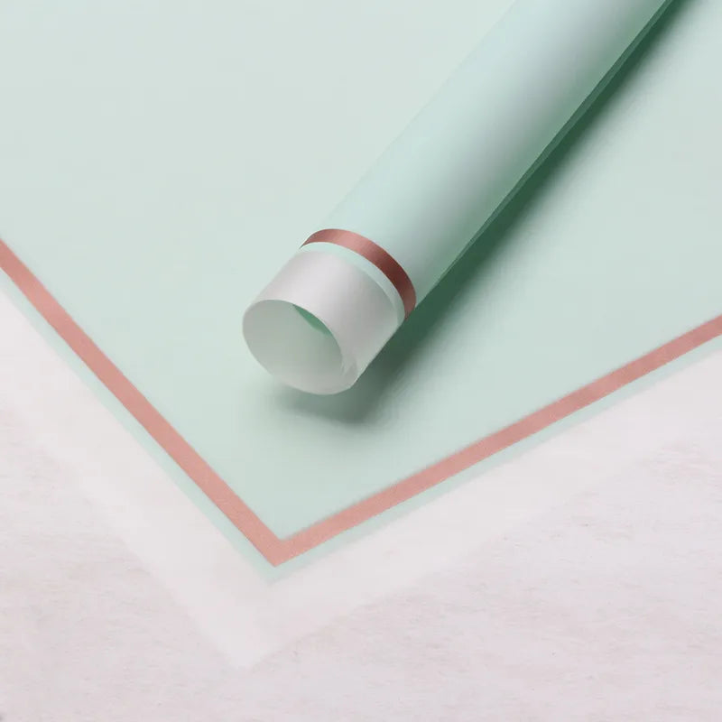 Elegant Romantic Solid Color Korean Plain Paper Daily Date Korean Floral Wrapping Paper Party Supplies Gift Wrapping Supplies 1 Pack of 20 Sheets