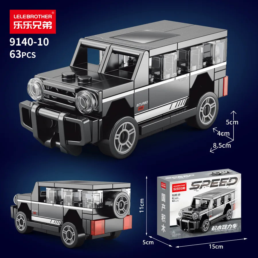 Kids(7-16Years) Car Plastic Building Toys