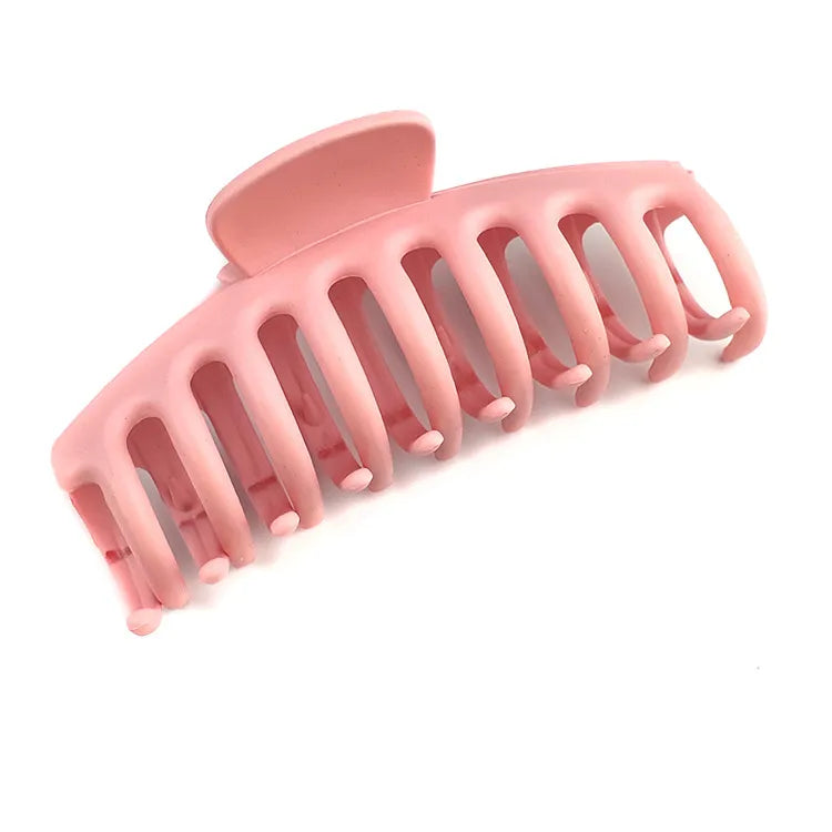 Elegant Simple Style Women's Solid Color Plastic Resin Hair Claws