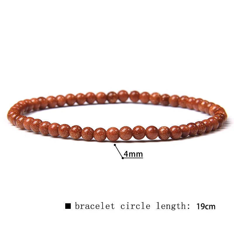 Simple Style Geometric natural stone Bracelets In Bulk