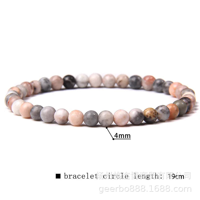 Simple Style Geometric natural stone Bracelets In Bulk